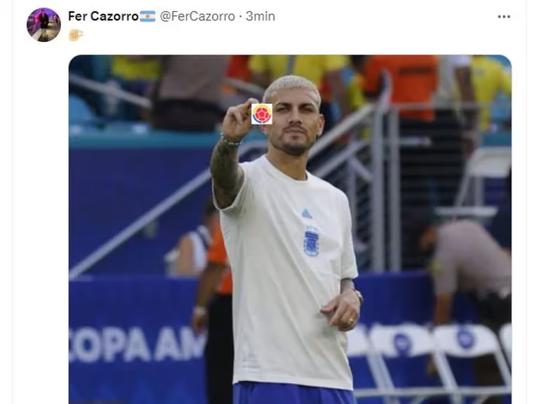 image-29 ESTALLARON LOS MEMES POR EL TRIUNFO DE ARGENTINA ANTE COLOMBIA POR LA COPA AMÉRICA