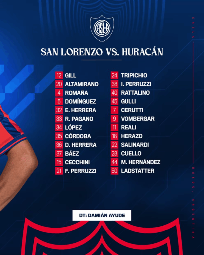 image-24-819x1024 SAN LORENZO Y HURACÁN ANIMARÁN UNA NUEVA EDICIÓN DE UN CALIENTE CLÁSICO DE BARRIO: HORA Y TV