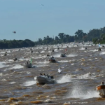 Los pescadores alistan la histórica largada de lanchas