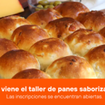 Se viene el taller de panes saborizados en el Polideportivo Municipal: inscripciones abiertas