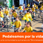 Pedaleamos por la vida: invitan a la comunidad a sumarse a la «Bicicleteada Amarilla» en Bella Vista