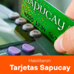 Habilitaron las tarjetas Sapucay